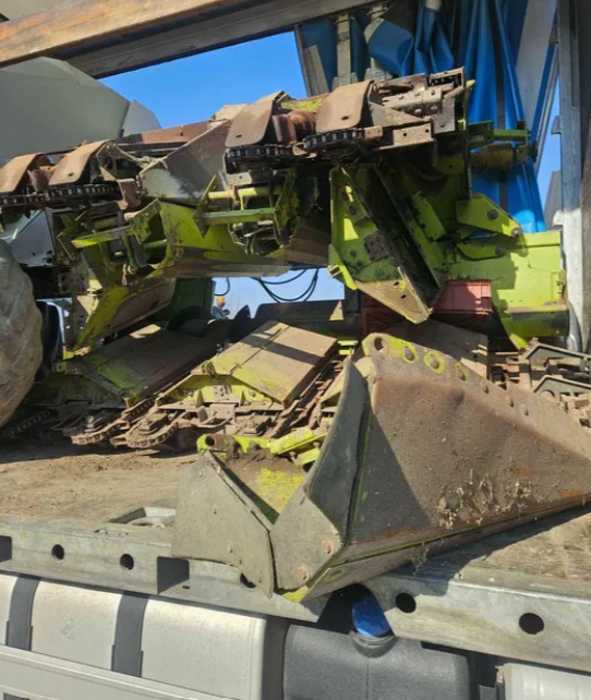 Przystawka do kukurydzy Claas 6-75 z docinaczem - Heder - foto 4